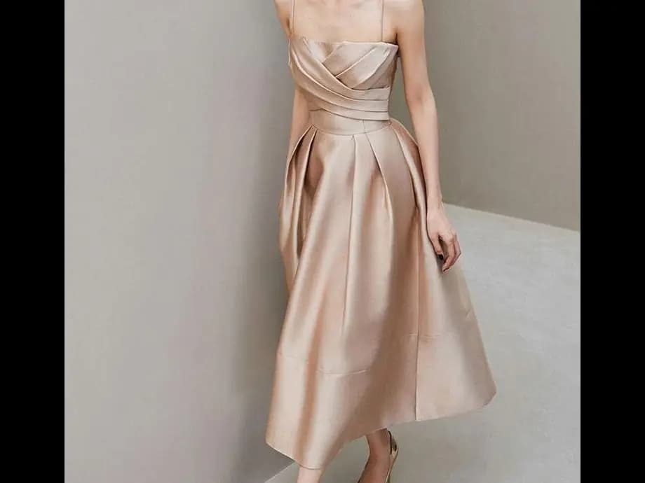 Vestido Satin Midnight
